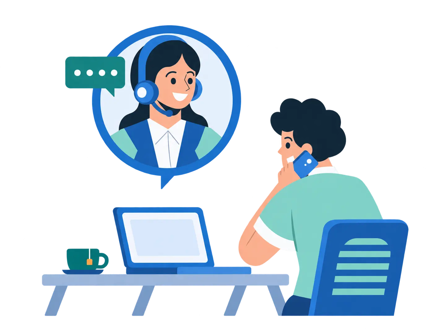 Power dialer for call centres and sales teams in Dubai